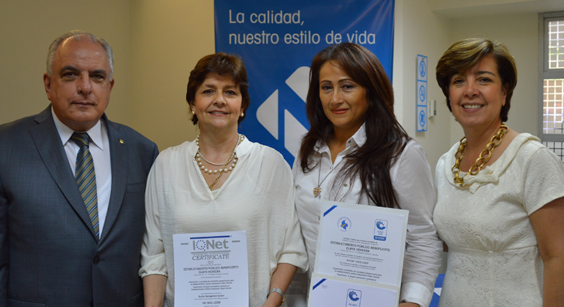 El ICONTEC renueva por 3 años más los certificados ISO 9001 y NTCGP 1000 del Establecimiento Público Aeropuerto Olaya Herrera